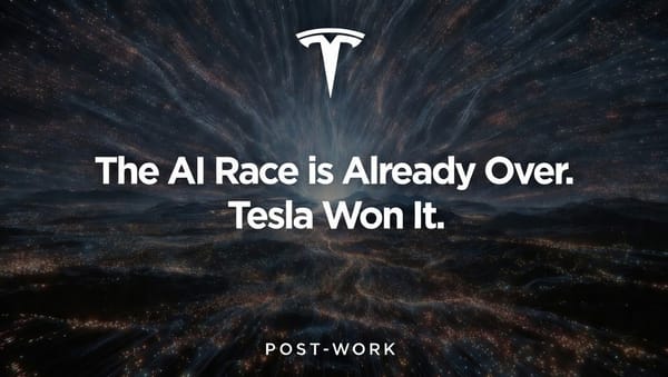 tesla won the ai race, hero banner